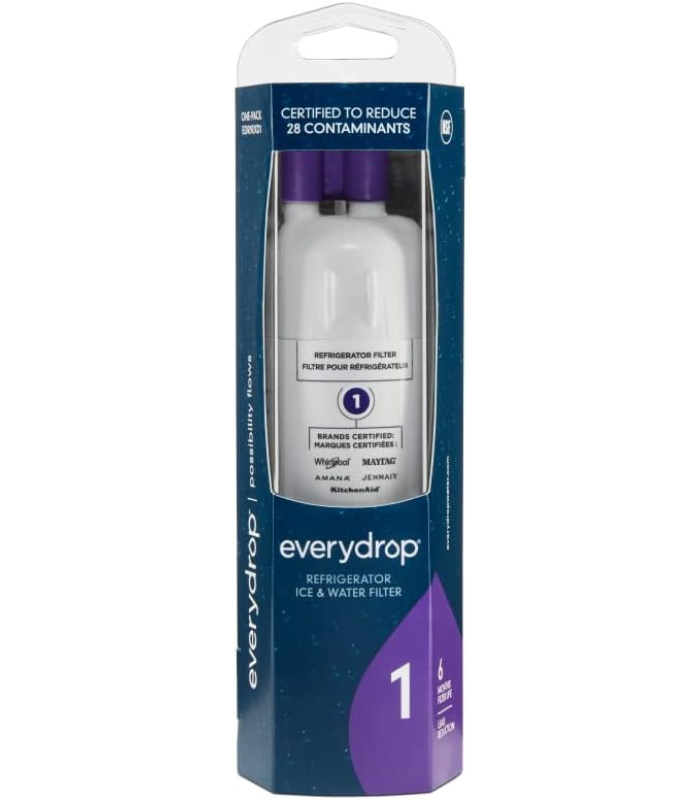 everydrop by Whirlpool Ice and Water Refrigerator Filter 1, EDR1RXD1 , Purple